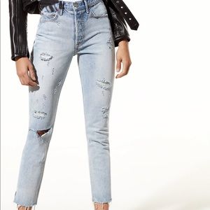 Grlfrnd Karolina Jeans in Dont Cry